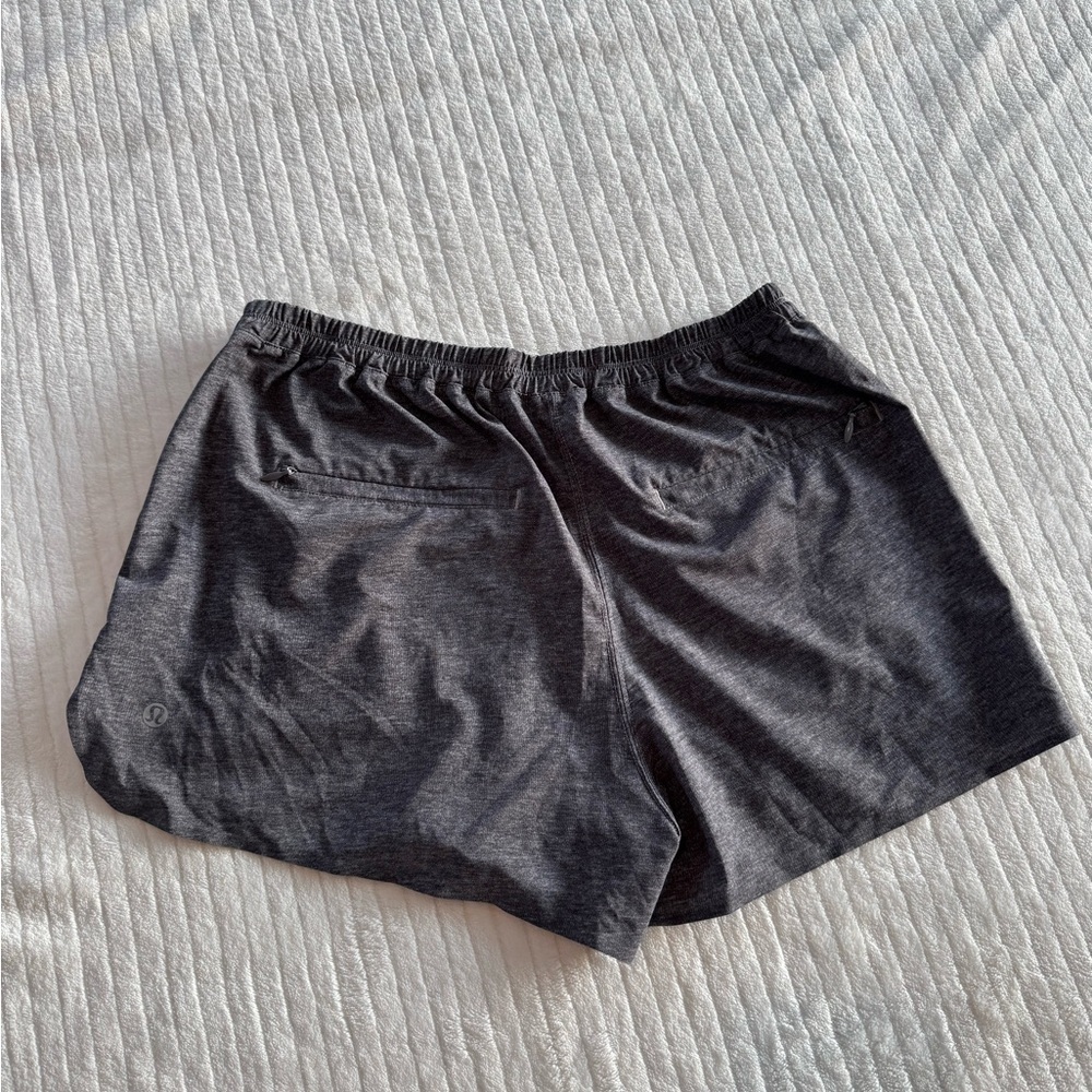 lululemon athletica Women's Charcoal Gray Athletic Shorts